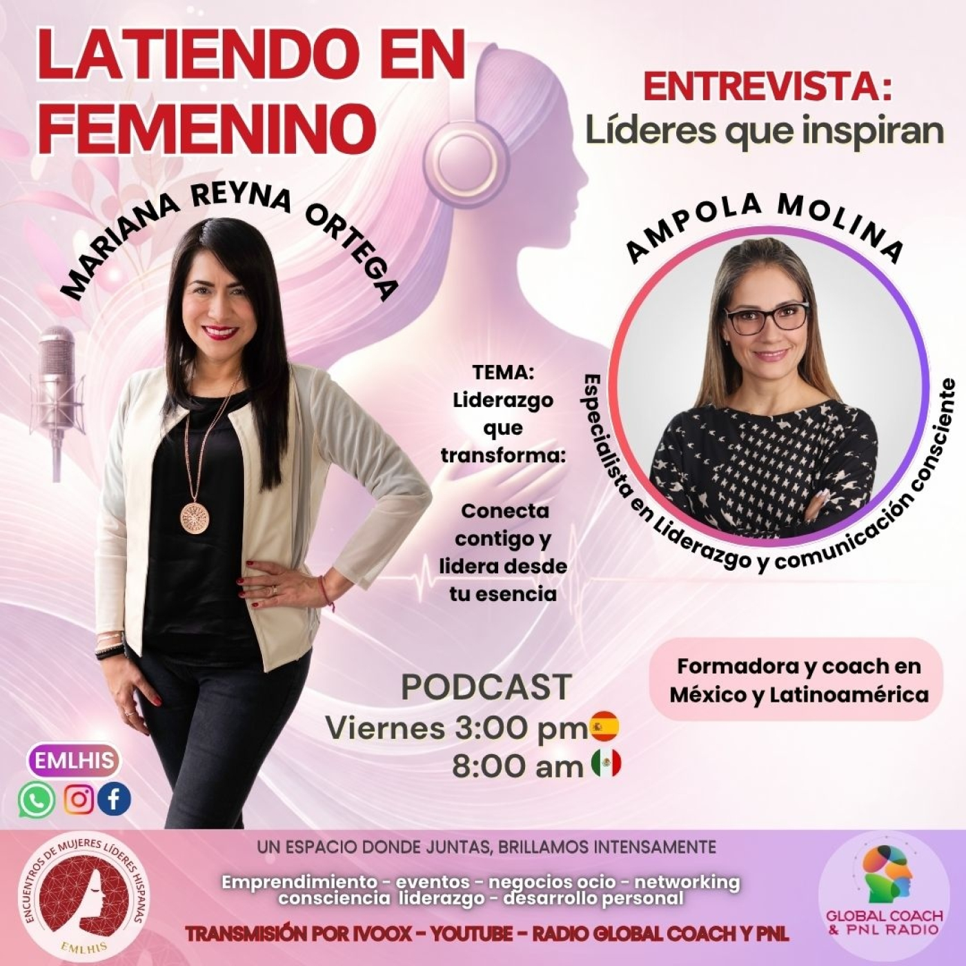 Liderazgo que transforma: conecta contigo y lidera desde tu esencia / Amapola Molina episode artwork