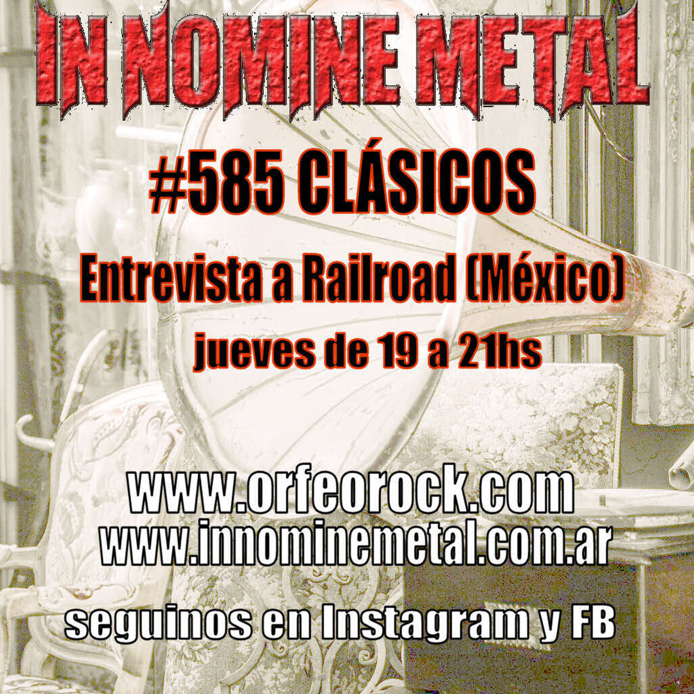 In Nomine Metal 585 - Jueves 22-07-2021 episode artwork