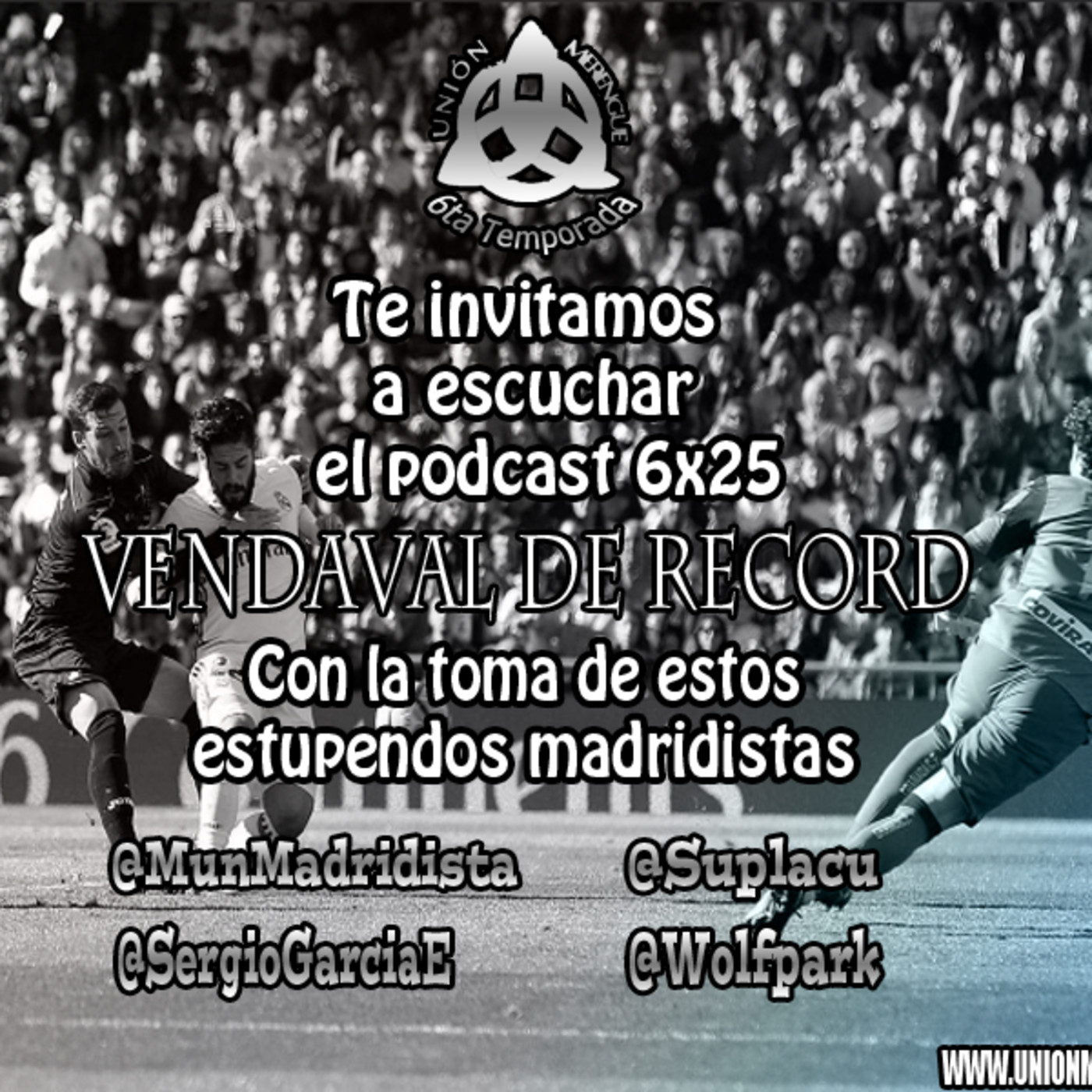 6x25 Vendaval de record