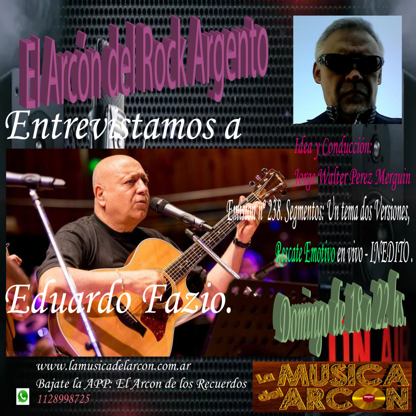 El Arcón del Rock Argento - Emisión nº 239 con Eduardo Fazio - 30-05-2021 episode artwork