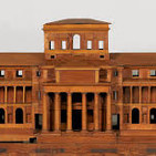 Maqueta del Gabinete de Historia Natural, hoy Museo del Prado. 1787