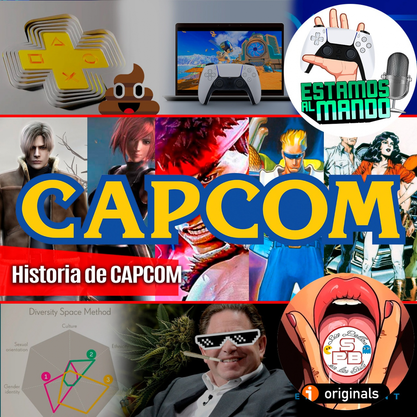 EAM 4-36 Historia de Capcom, debate Sony y sus políticas, Blizzard y la inclusion (se fuma 4 porros)