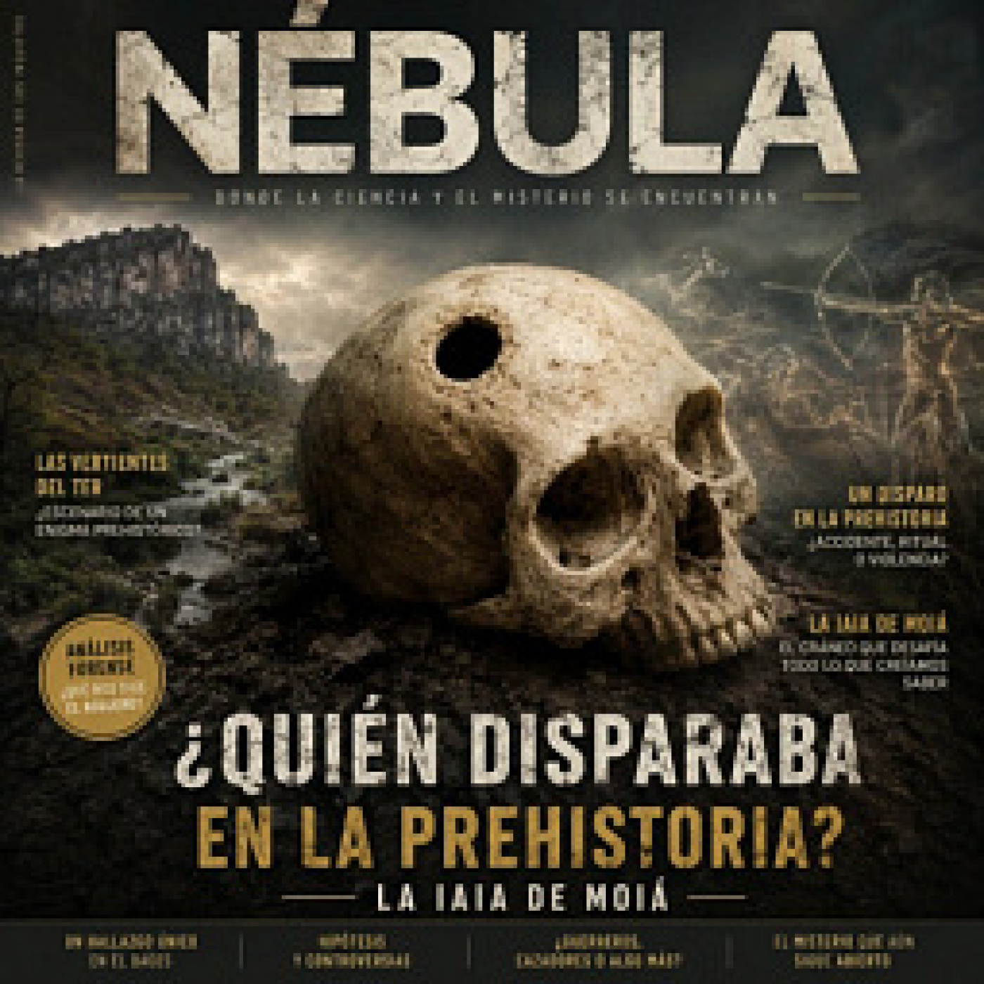 Nebula T03x01: ¿Quién disparaba en la prehistoria? La yaya de Moiá
