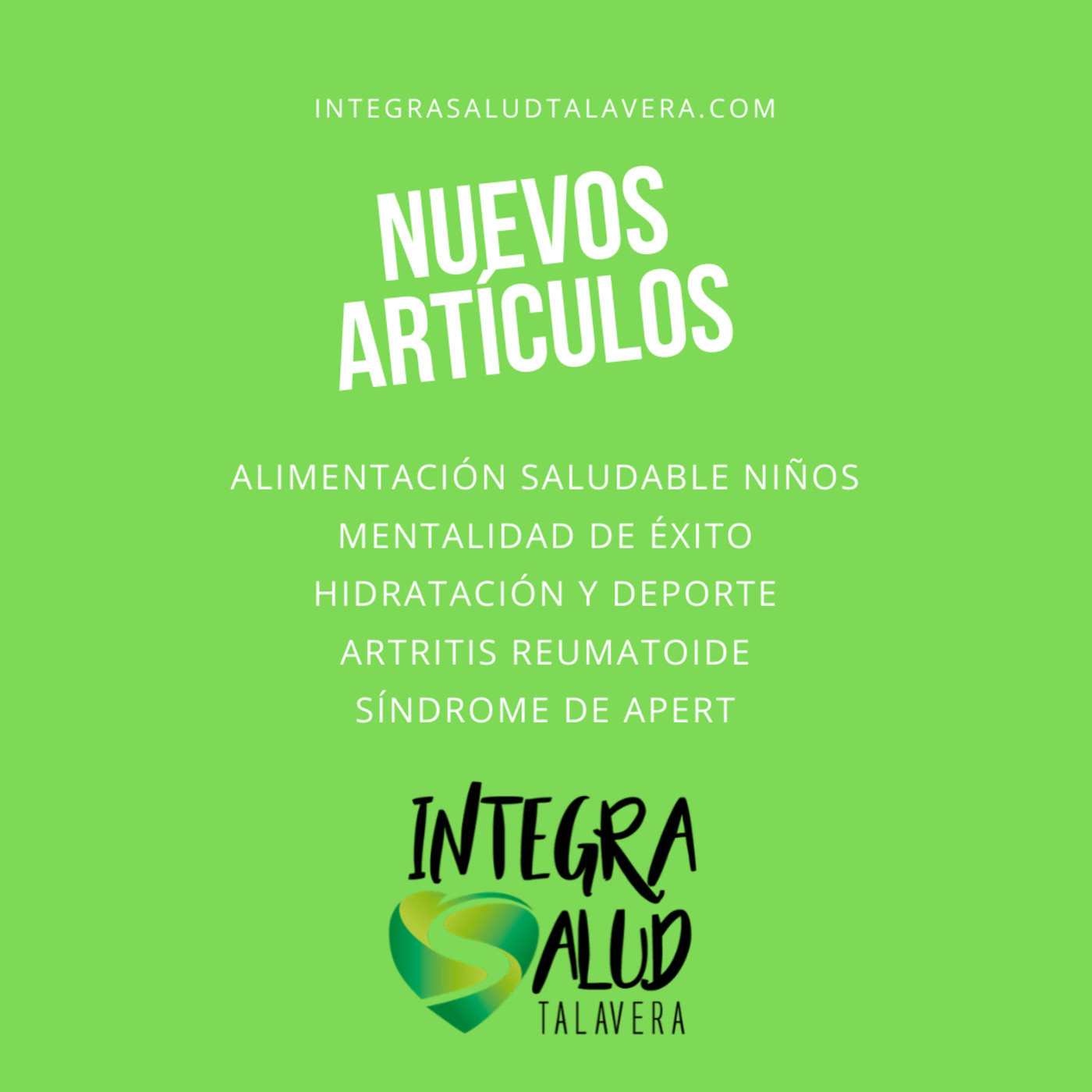 Revista de salud en español Integra Salud Talavera