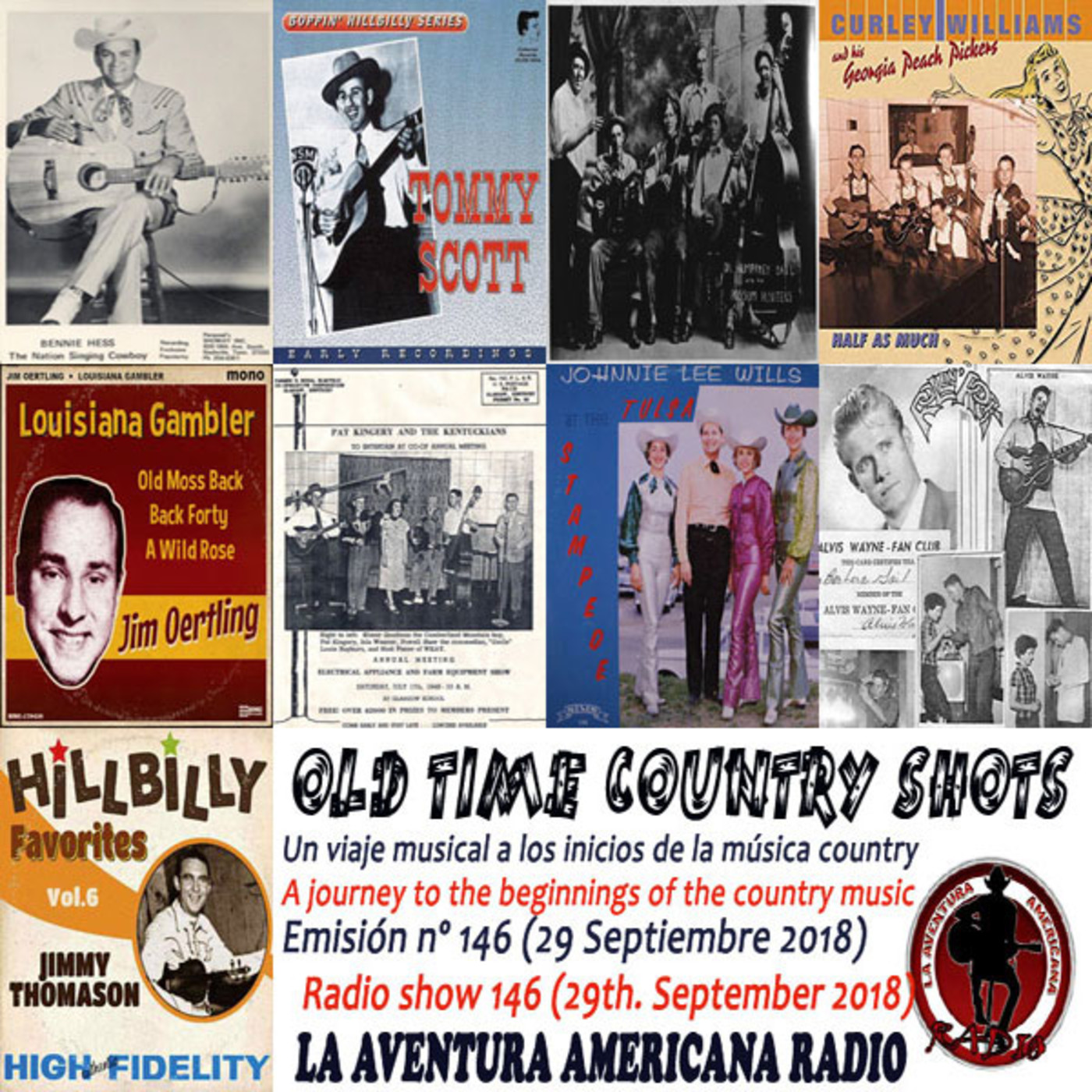 146- Old Time Country Shots (29 Septiembre 2018)