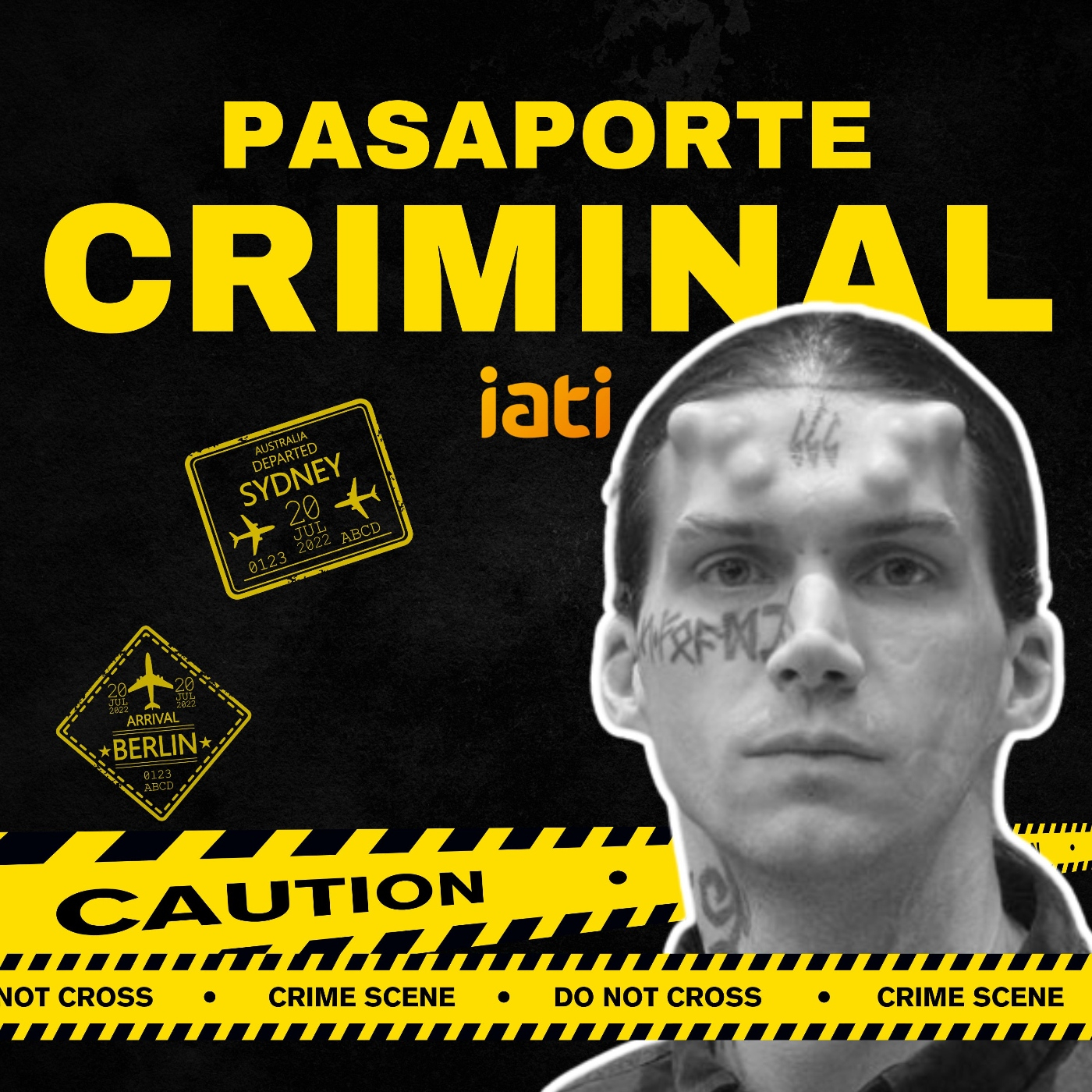 Pasaporte Criminal, Crímenes y Viajes