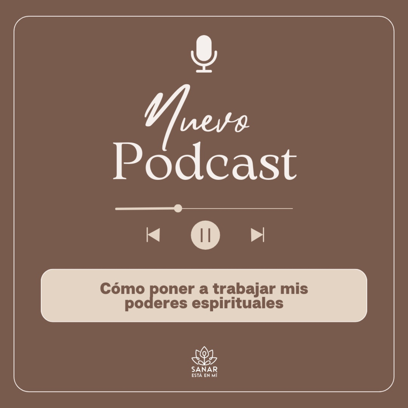 Cómo poner a trabajar mis poderes espirituales. episode artwork