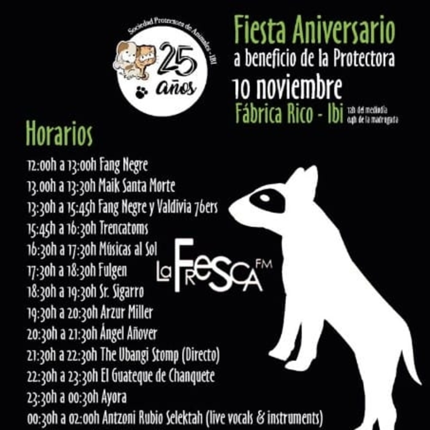 Entrevista 6,11,18 Fiesta 25 años Protectora Ibi laFRESCAFM episode artwork