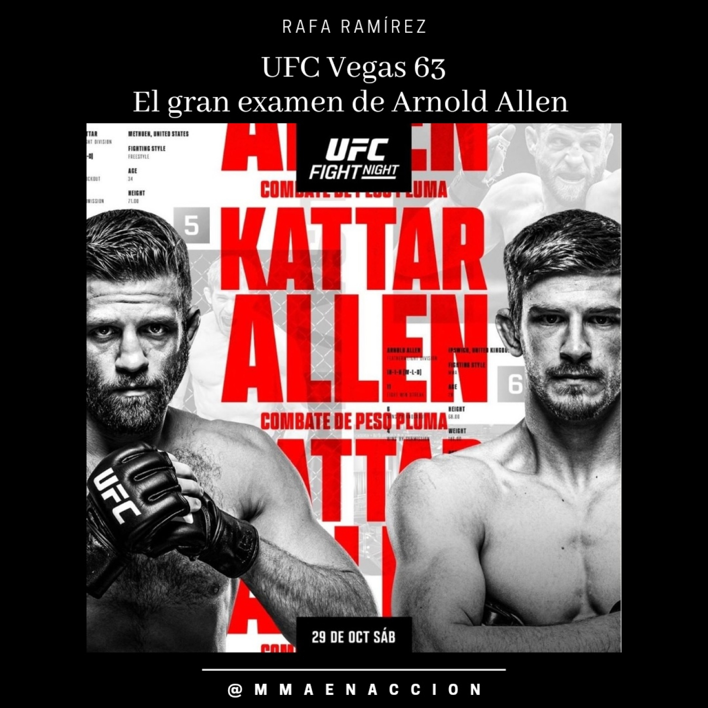 MMA en acción
