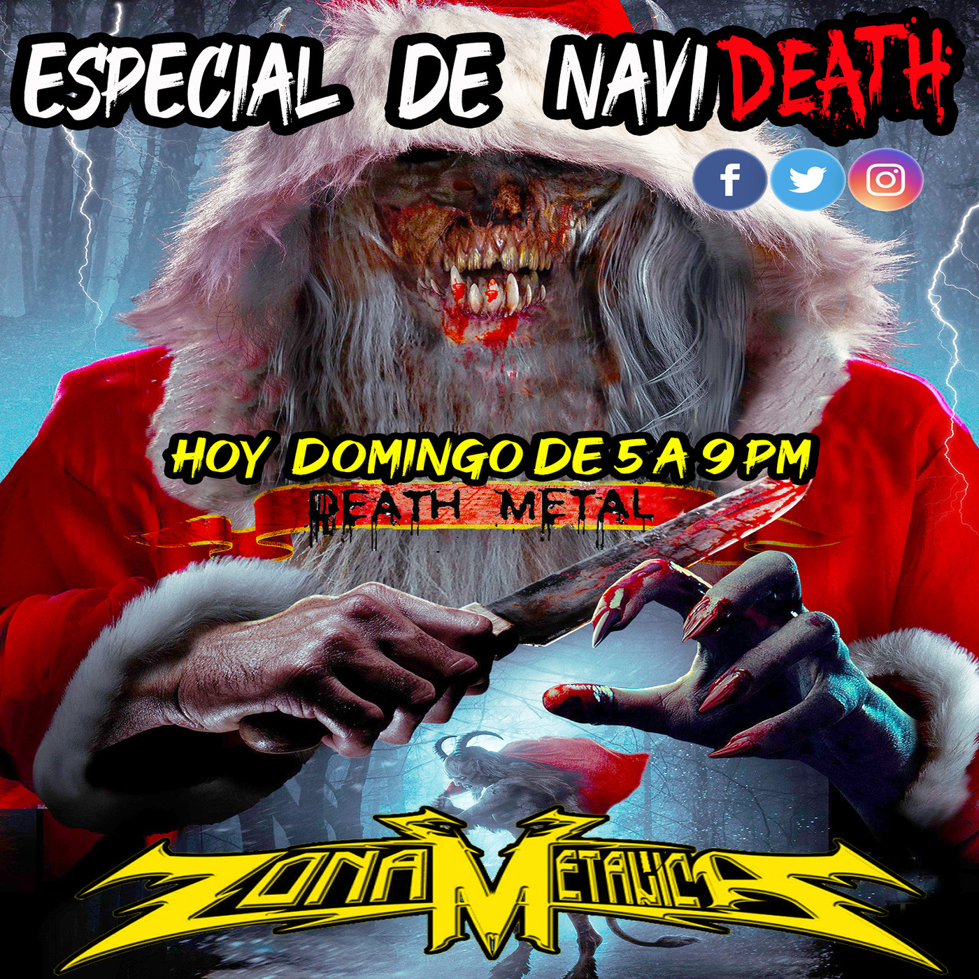 ZONA METÁLICA ESPECIAL DE NAVIDEATH 19-diciembre-2021 episode artwork