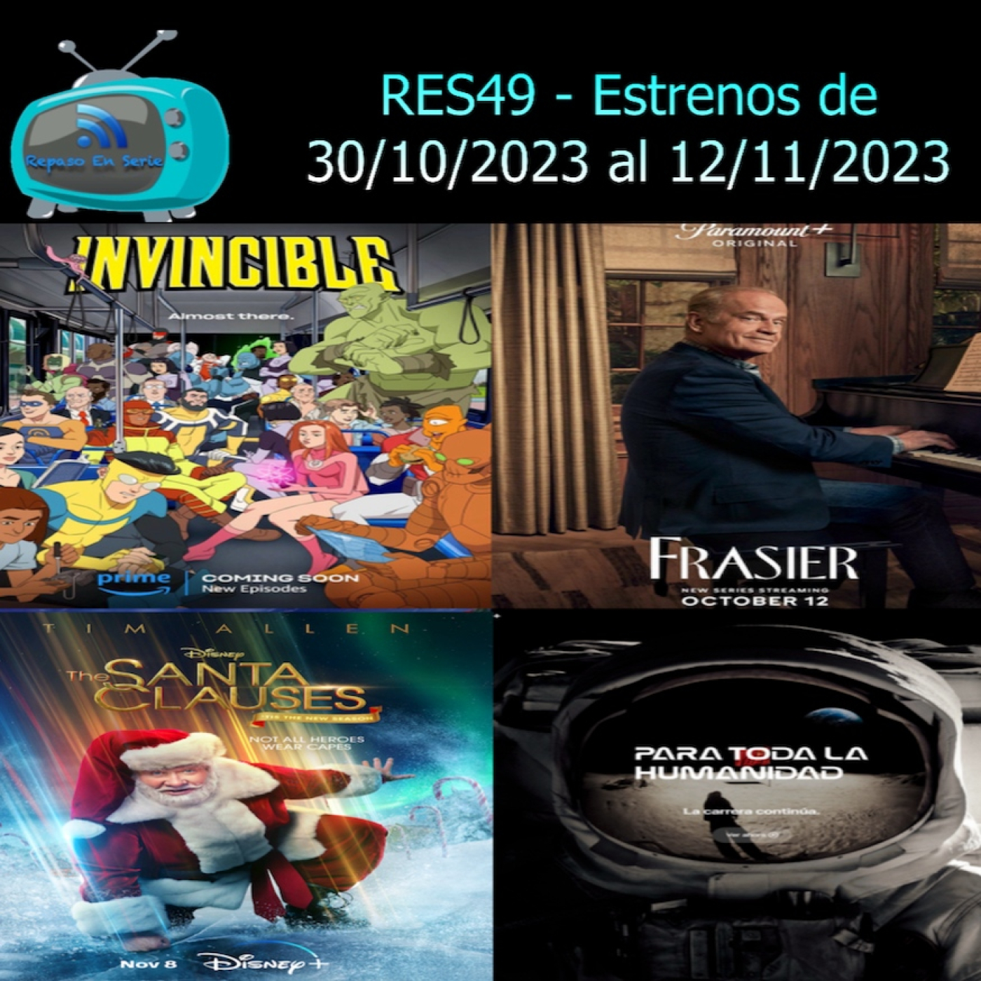 RES49 - Estrenos del 30 de Octubre al 12 de Noviembre de 2023 episode artwork