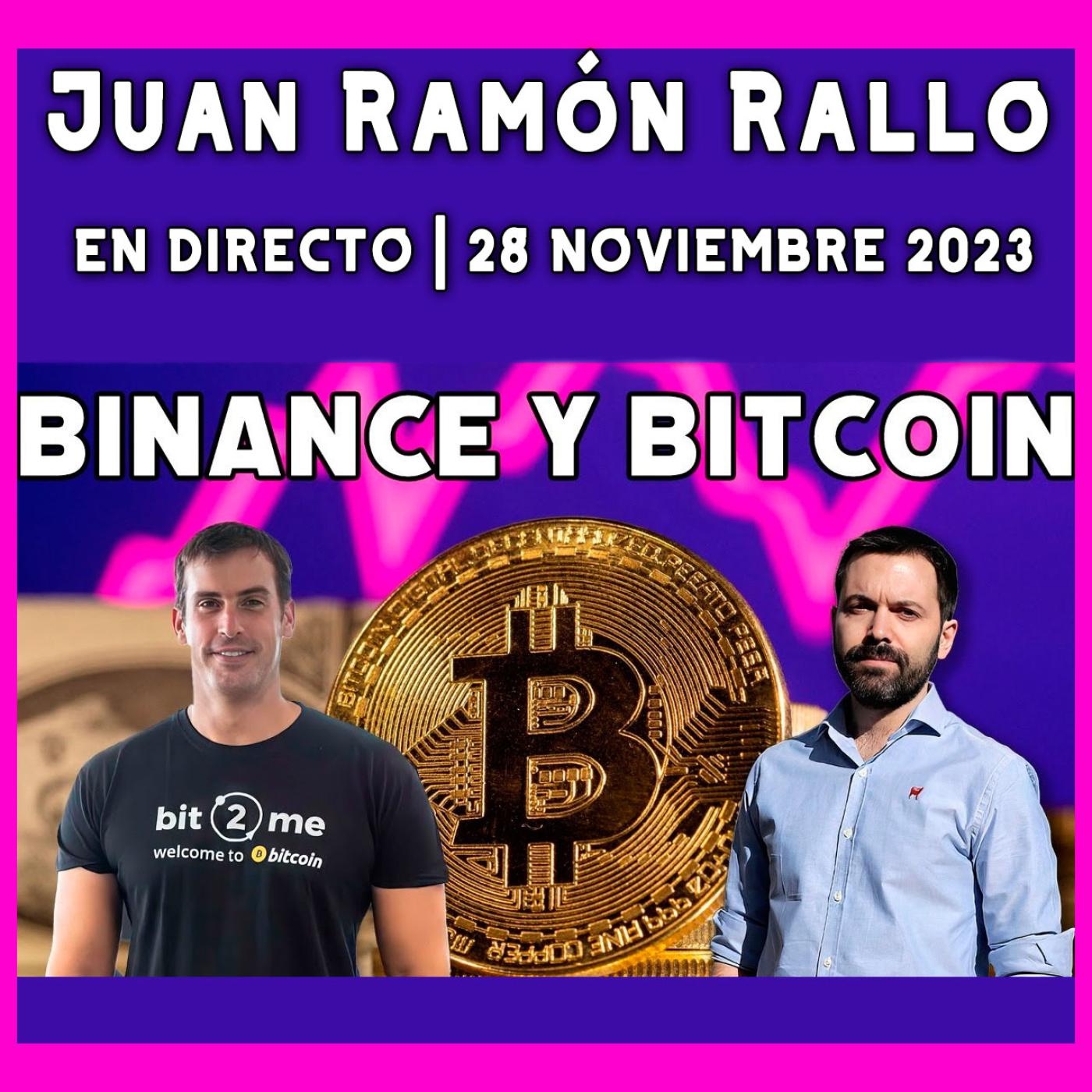Audios Juan R. Rallo. El futuro de los exchanges de Bitcoin tras la crisis de Binance | Directo 28 Noviembre 2023