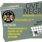 Precarización y ajuste en la educación privada - OVEJAS NEGRAS