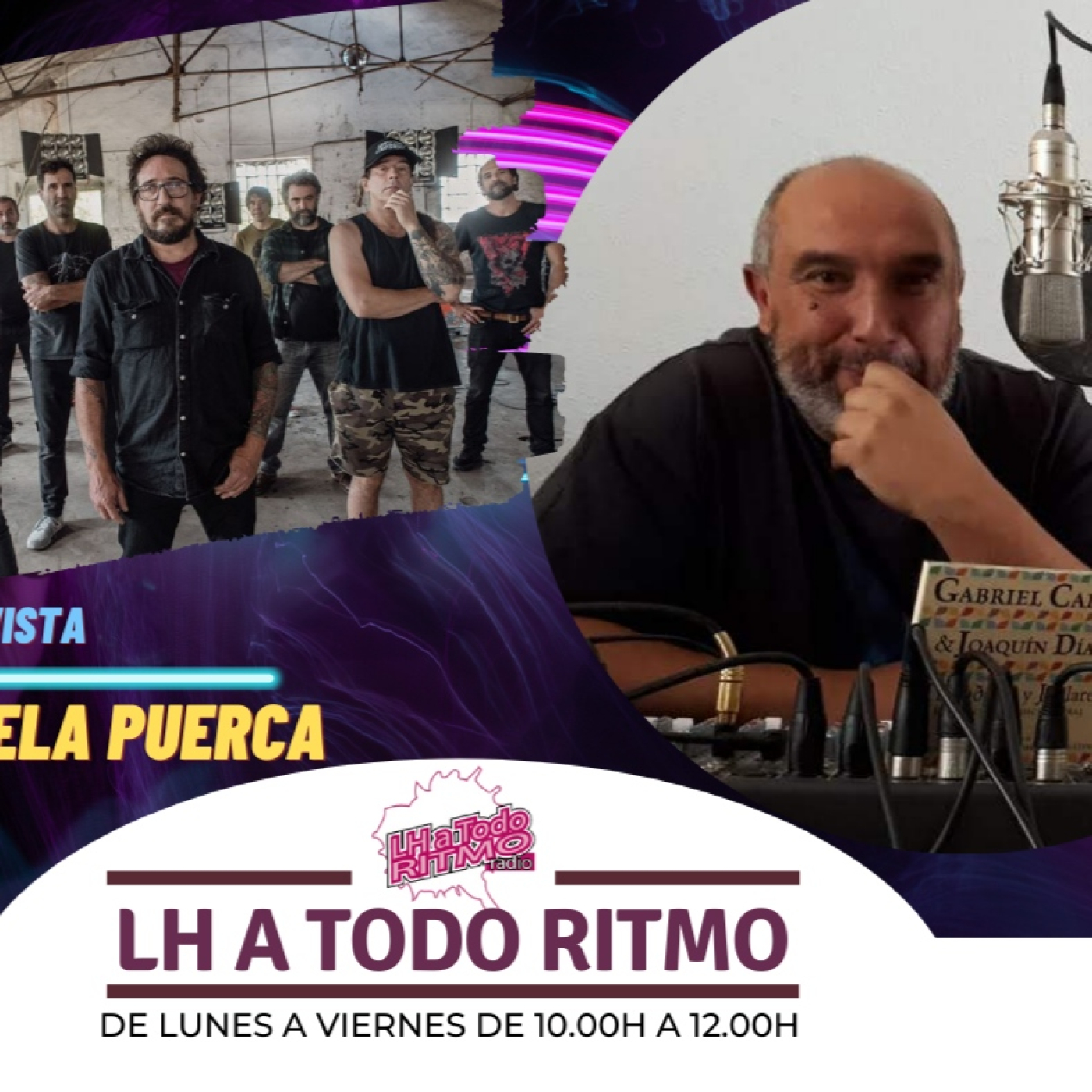 LH a Todo Ritmo - La banda de Uruguay La Vela Puerca nos presenta su nuevo disco “Discopático” episode artwork