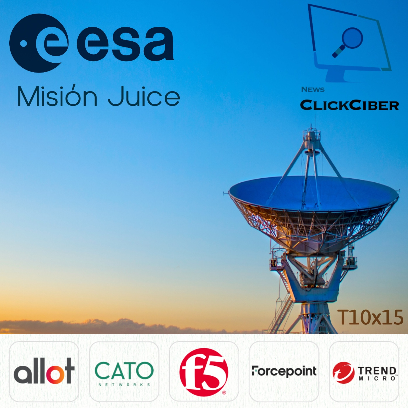 T10x15 - Misión JUICE de la ESA - Agencia Espacial Europea. episode artwork