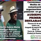 Rigoberto Juárez rinde declaración tras detención injustificada