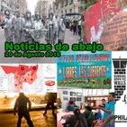 Noticias de abajo 20 Agosto 2018