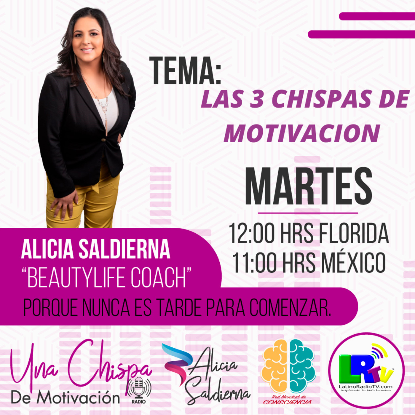 Una Chispa de Motivación con Alicia Saldierna