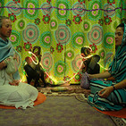 DOS YOGUIS NOS VISITAN, la filosofía de la India, SWAMIS KADAMBA y RAJENDRA del Templo de Krishna Gérgal-Almería