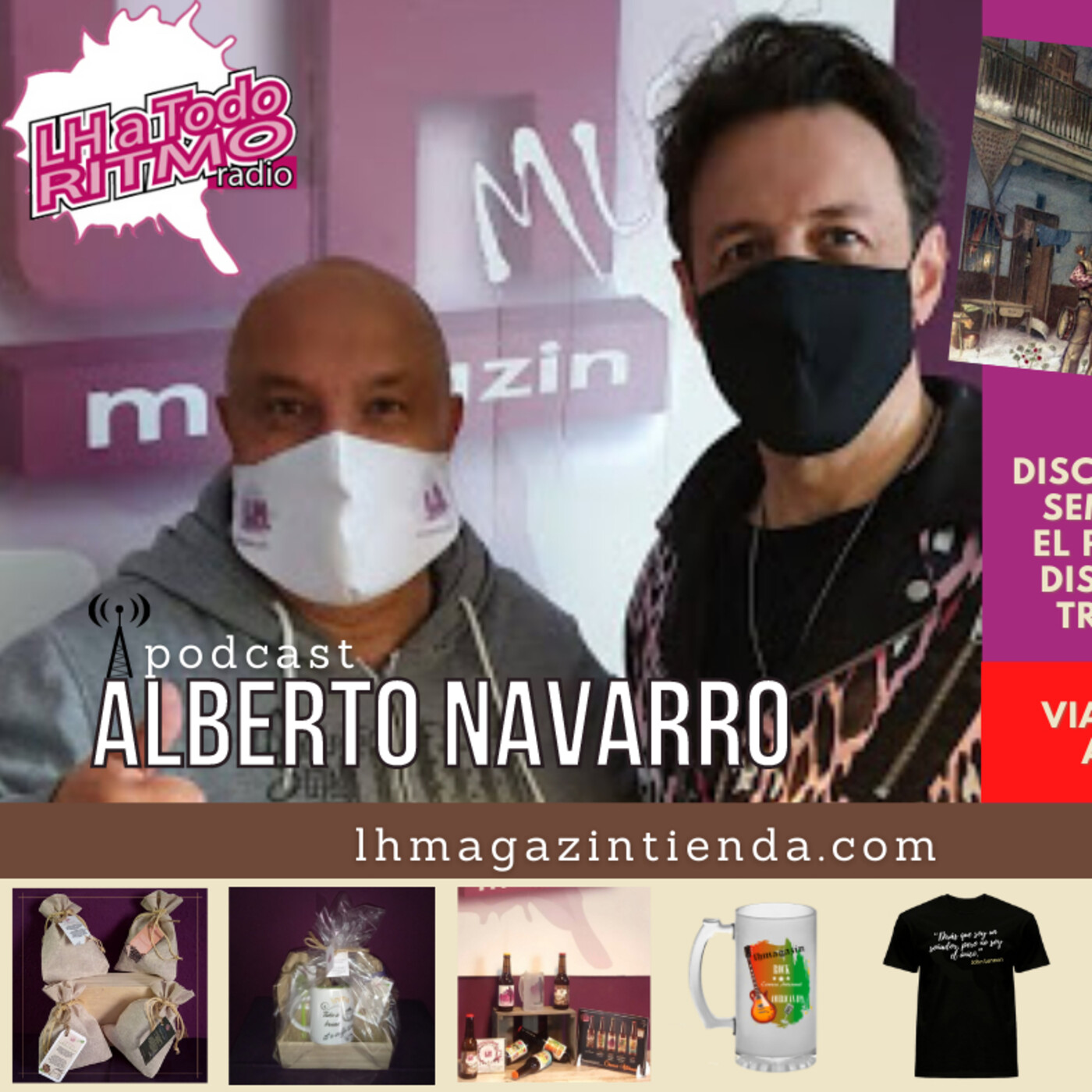 LH a Todo Ritmo - Alberto Navarro nos presenta su disco “Tu vida es ahora” episode artwork