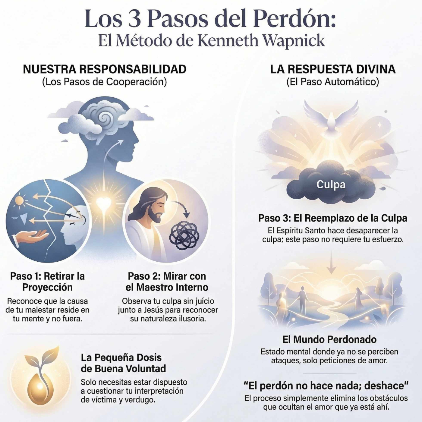 El perdón según Un curso de milagros. Los tres pasos del perdón según Wapnick episode artwork