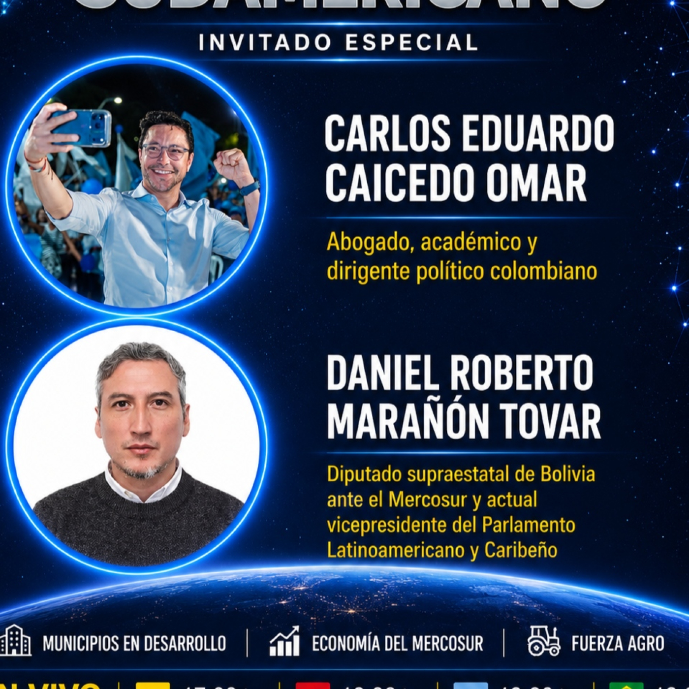 Enlace Sudamericano: liderazgo político, integración regional y democracia en debate