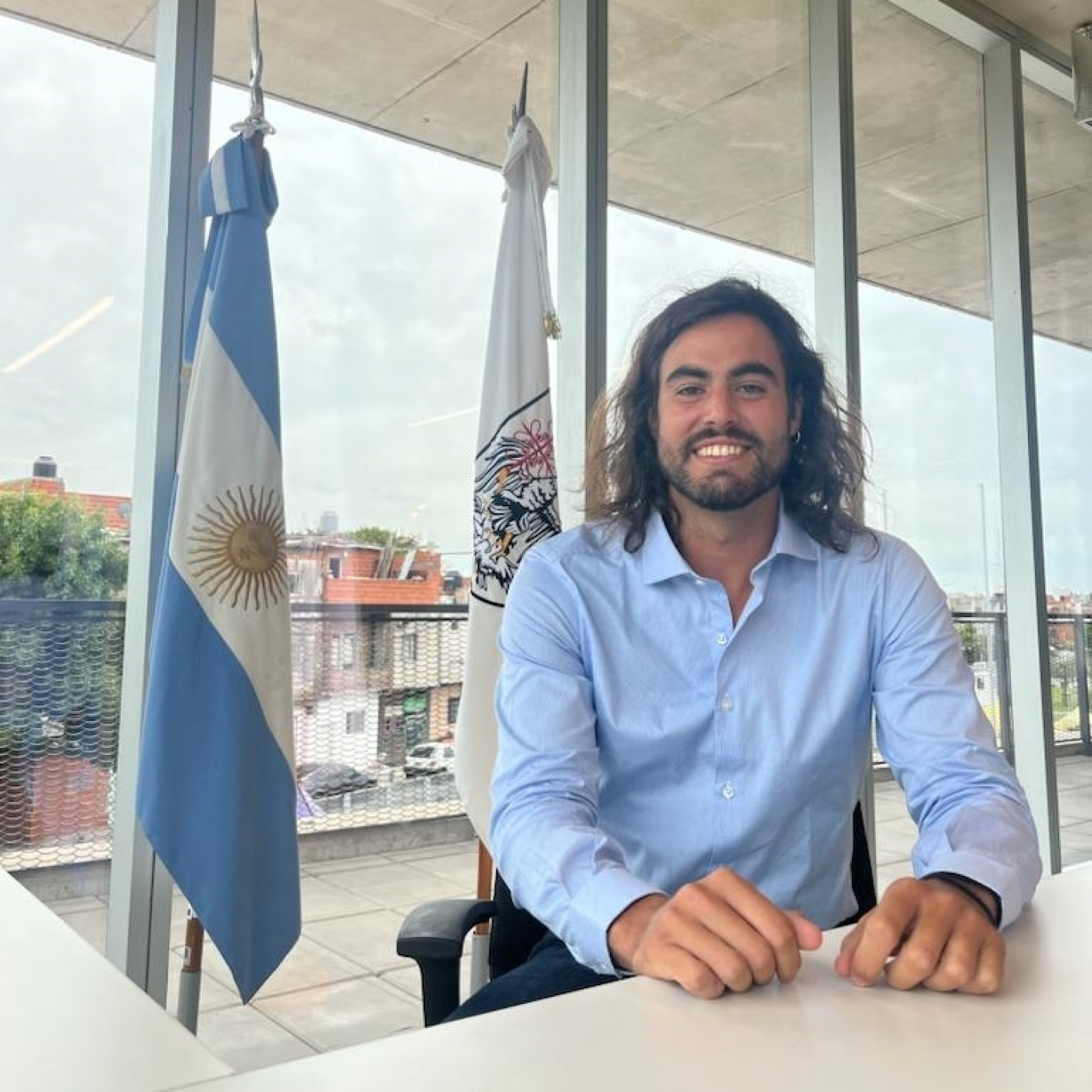 Christian Werle @Christianwerle1 (presidente del Instituto de la Vivienda de CABA @IVCBuenosAires ) En La Trincher