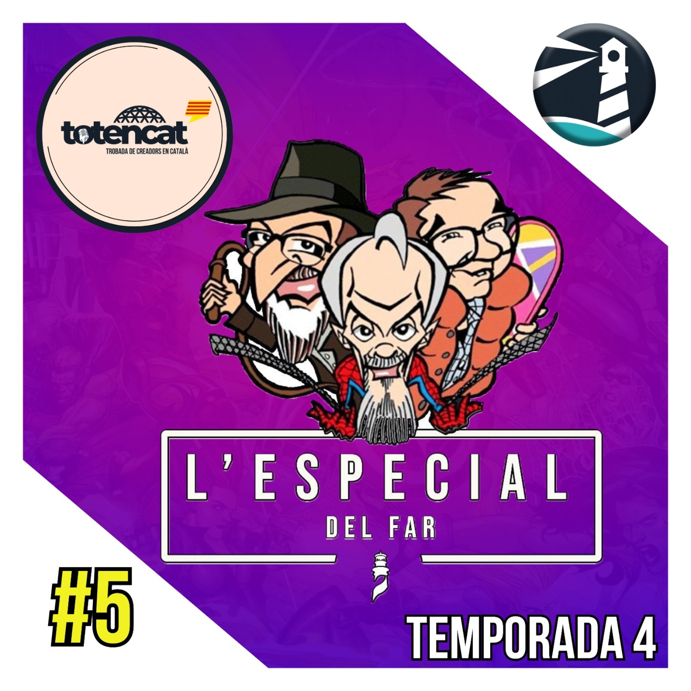 04x05. L'ESPECIAL DEL FAR. XERRADA DE LA TOTENCAT SOBRE EL CÒMIC EN CATALÀ episode artwork