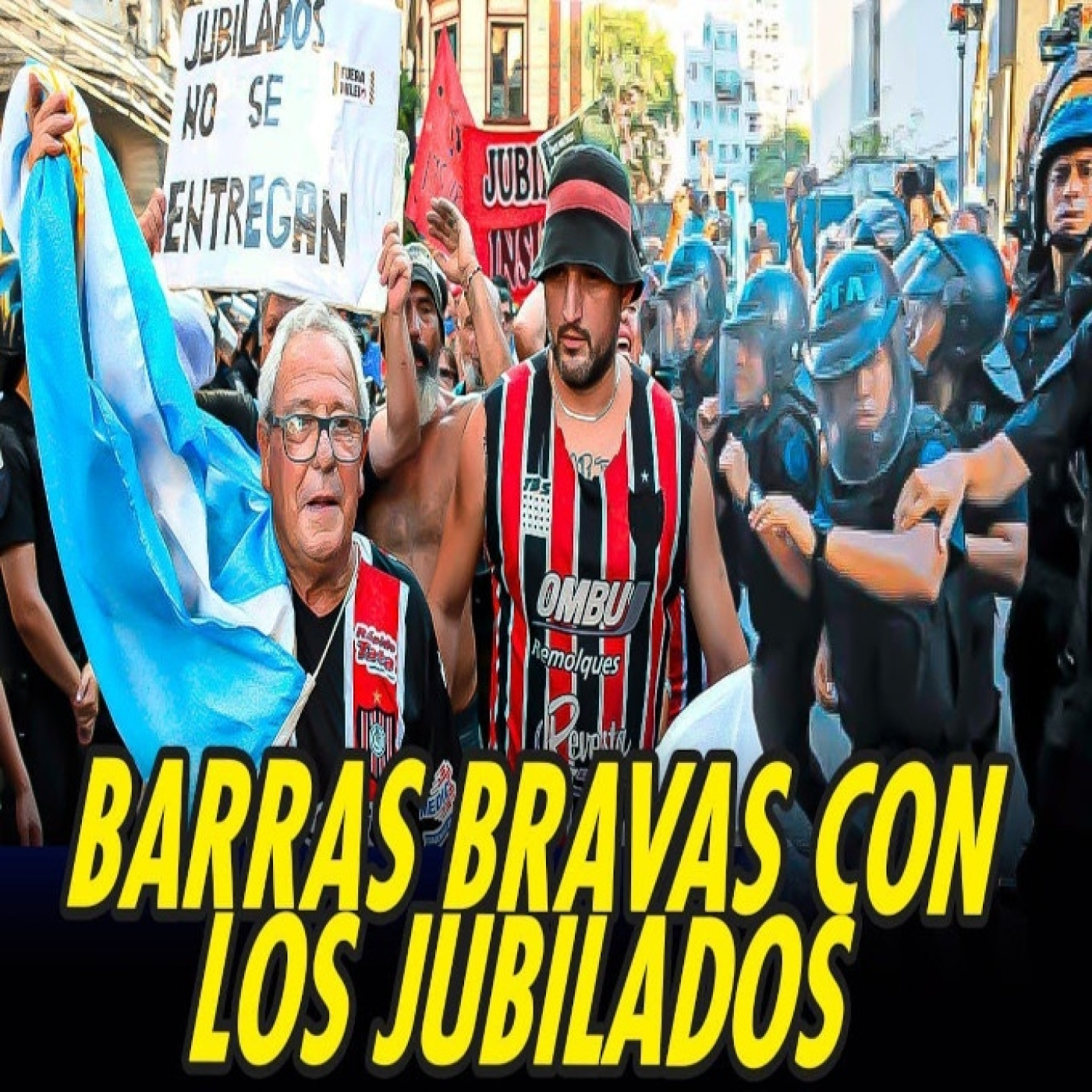 Milei tiembla tras el apoyo de las barras bravas a los jubilados