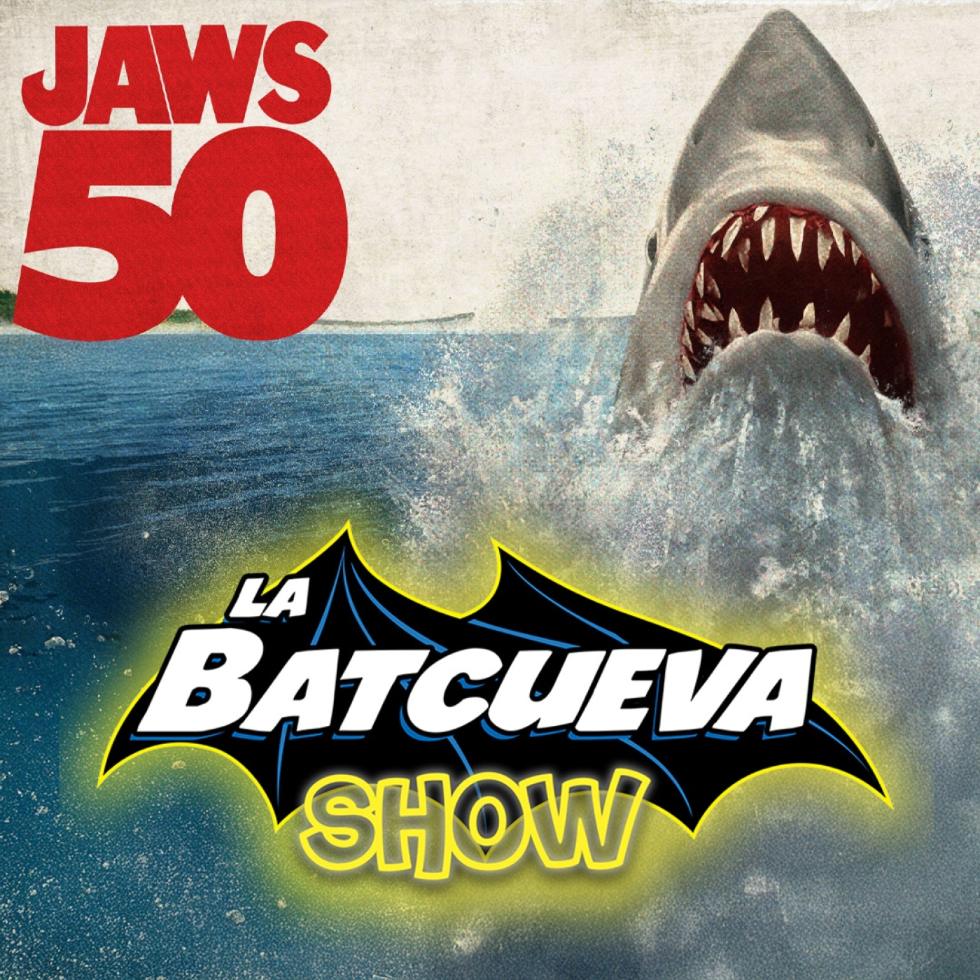 JAWS 50 años de Tiburón con Agustín Jiménez   La Batcueva Show