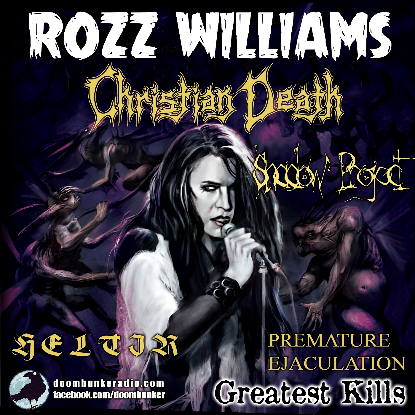 Duskbunker - ROZZ WILLIAMS [Greatest Kills MMXXV] (Christian Death, Rozz Williams Solo, Shadow Project, Heltir)