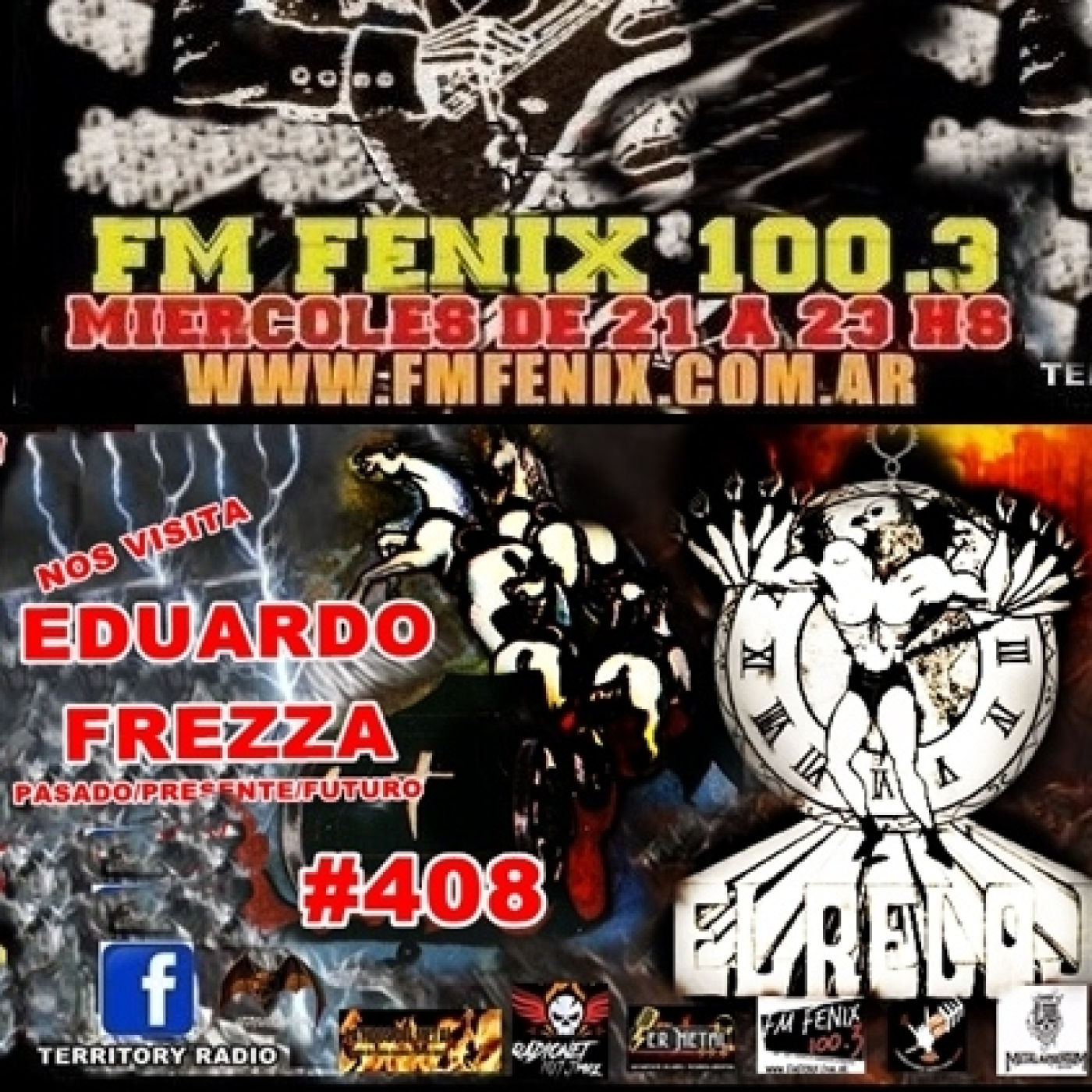 TERRITORY RADIO #408 (23-11-2022) EDUARDO FREZZA-ELRELOJ episode artwork