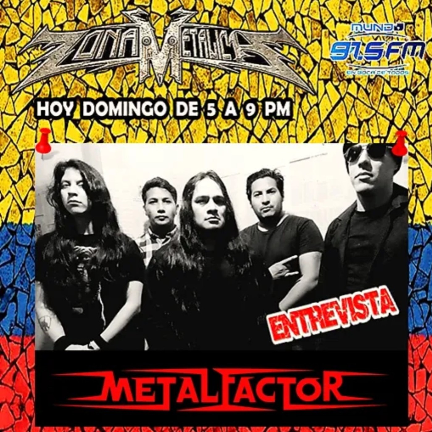 ZONA METÁLICA ENTREVISTA A METAL FACTOR 19- septiembre- 2021 episode artwork