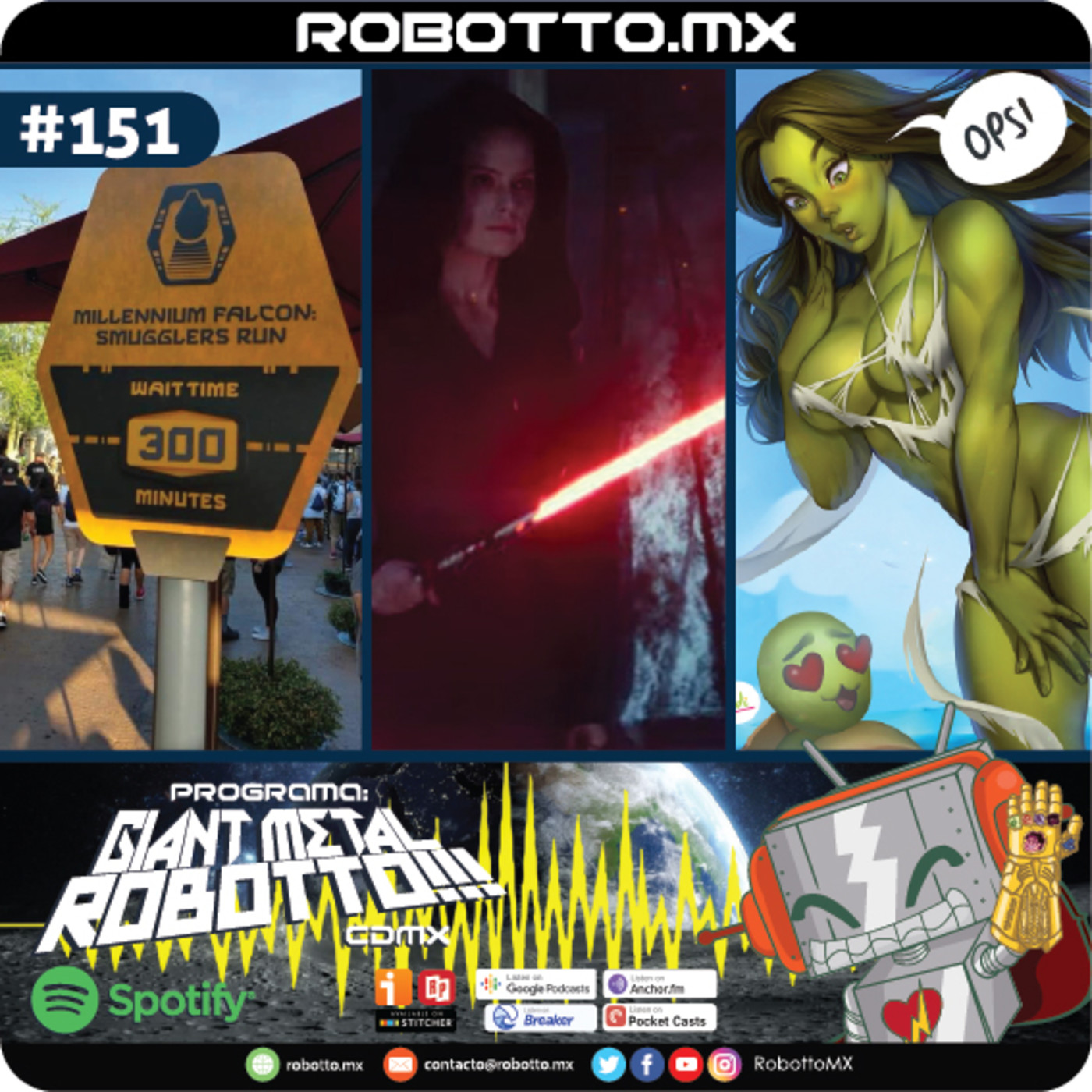 Giant Metal Robotto