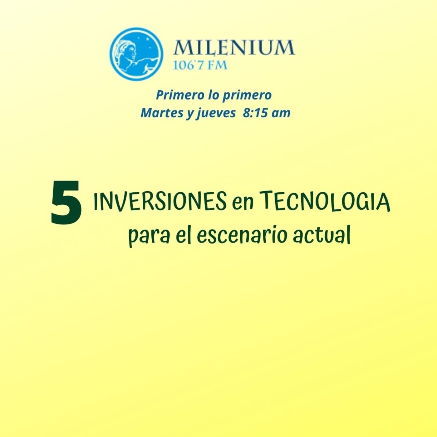 Primero lo Primero en MILLENIUM FM