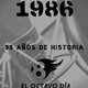 33 años de historia - 1986