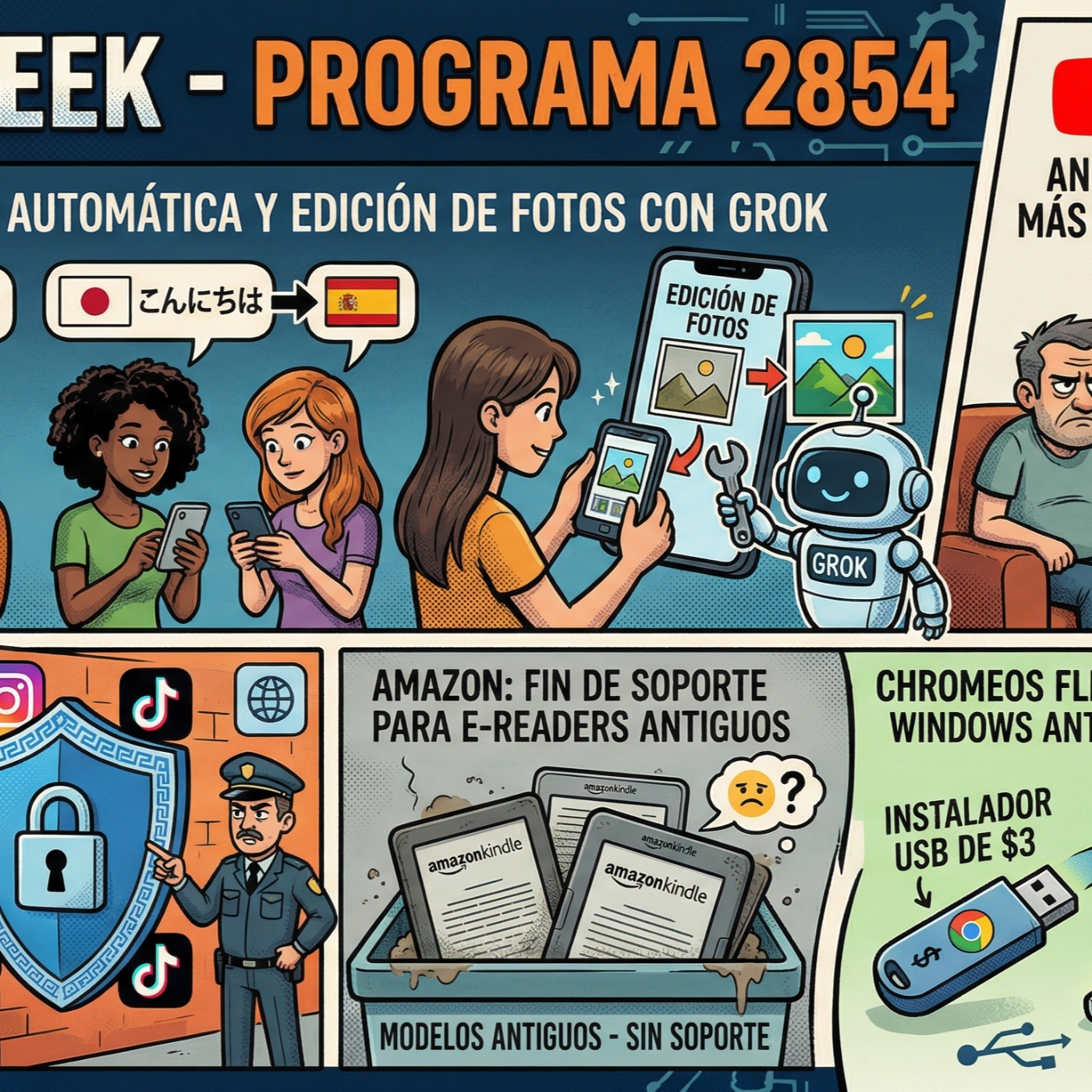 Radiogeek 2854 - Para instalar ChromeOS Flex en maquinas antiguas vas a tener que comprar un instalador USB