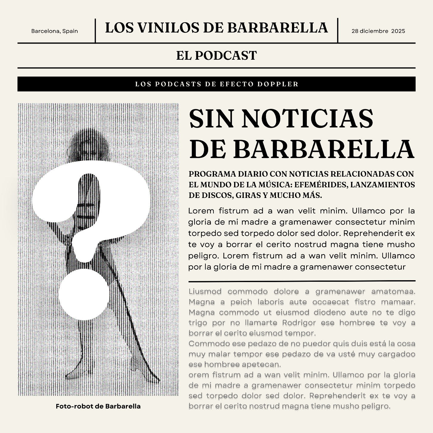 Sin noticias de Barbarella