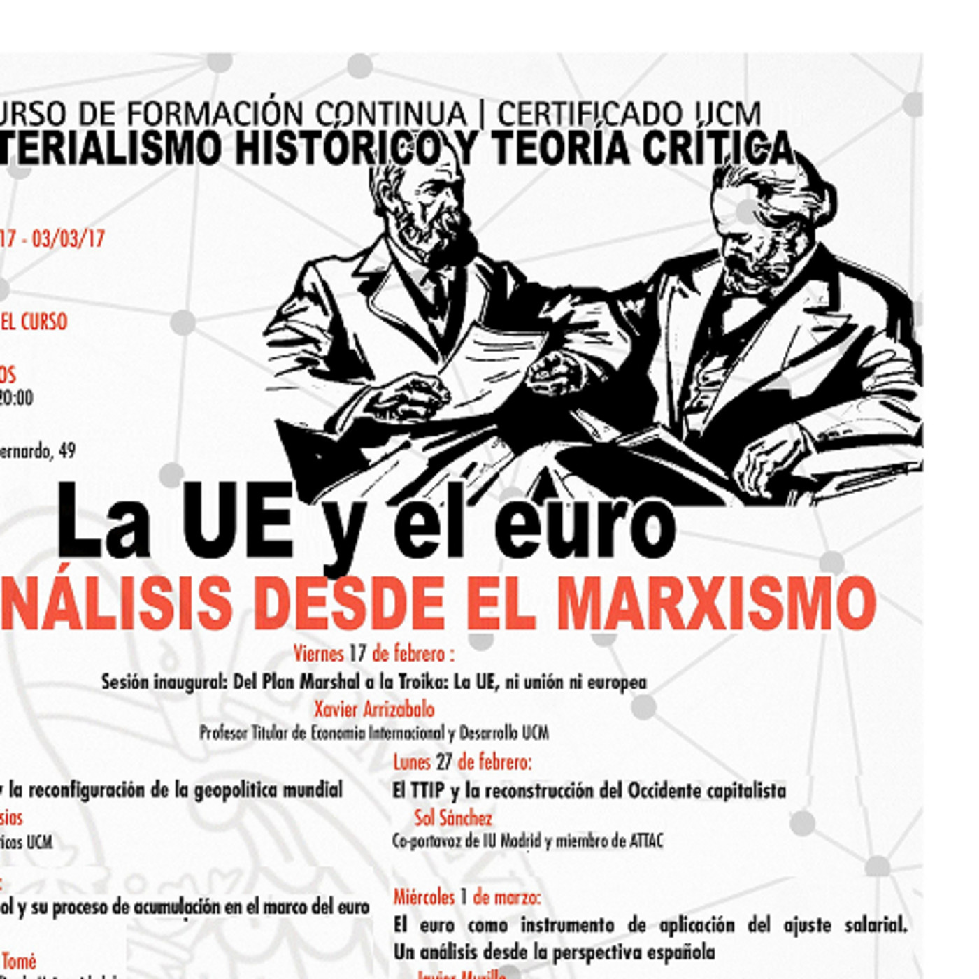 Materialismo Histórico y Teoría Crítica