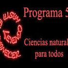 Programa 51. Ciencias naturales para todos