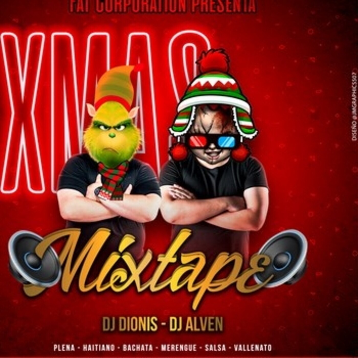 Xmas mixtape by @djalven507 ft @djdionis