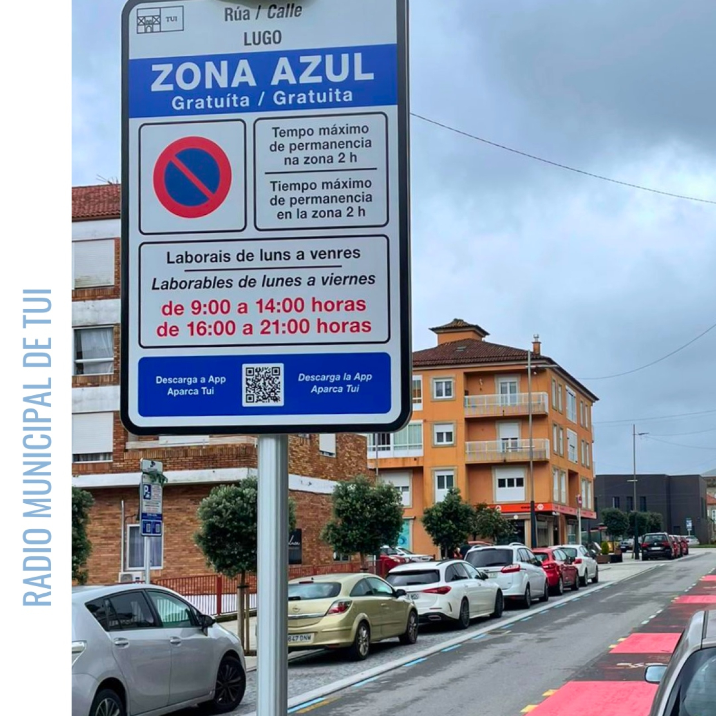 Ent. Miguel Méndez, concelleiro de Urbanismo, e Alba Mtnez, traballadora municipal | Ordenanza zona azul episode artwork
