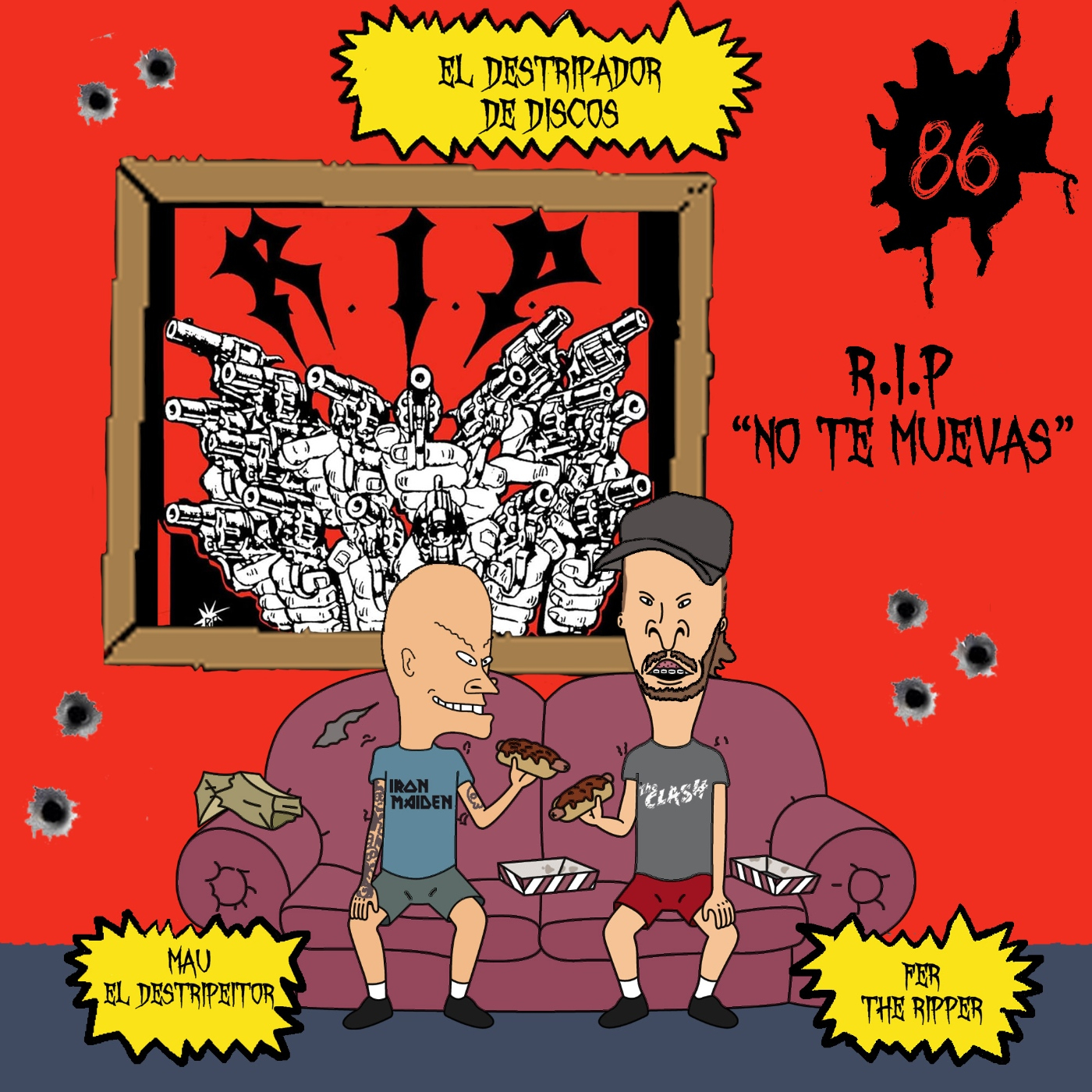 86# El Destripador De Discos R.I.P "NO TE MUEVAS Y ZONA ESPECIAL NORTE" episode artwork