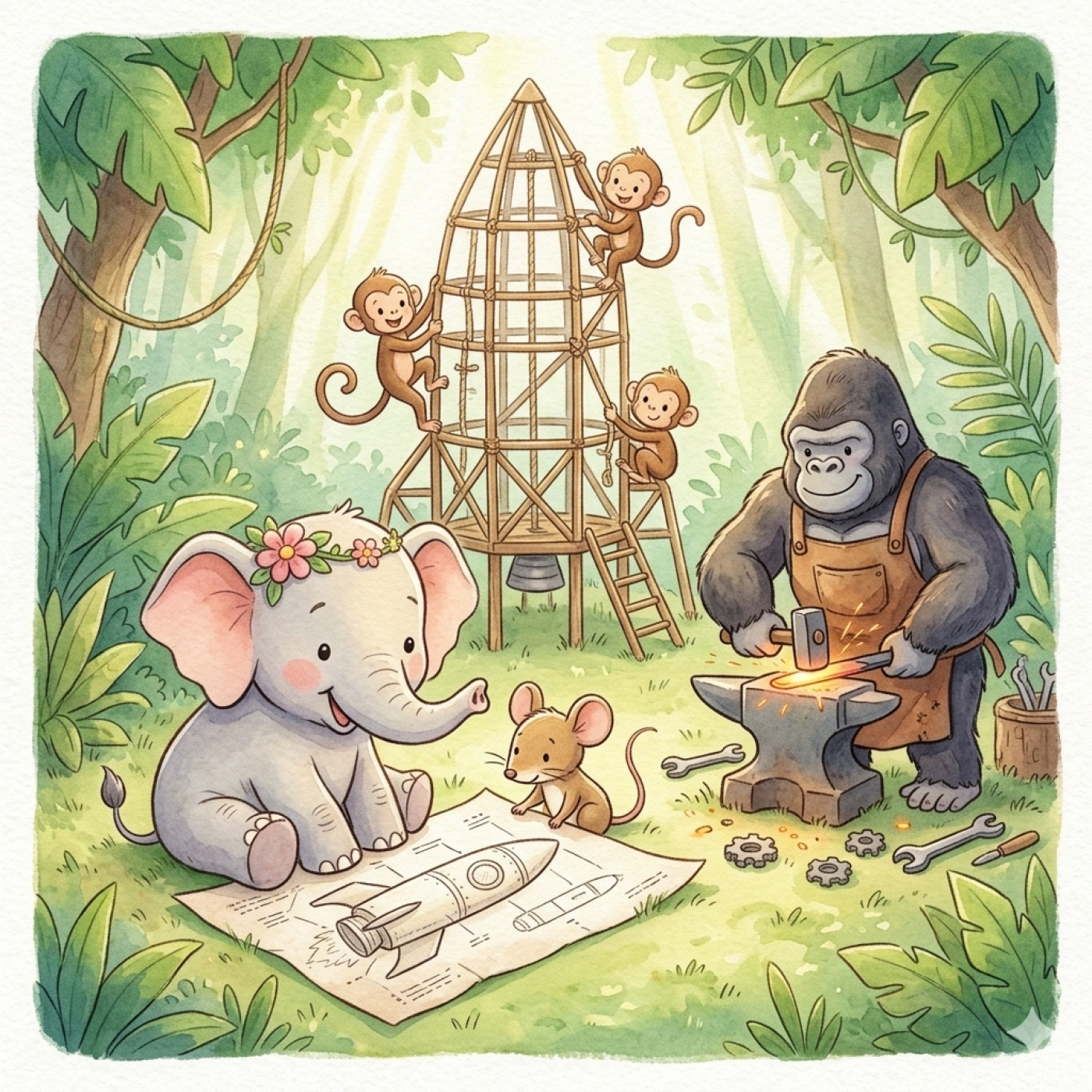 La Elefantita Sabia 1: El Proyecto Espacial y el Viaje a por Sal episode artwork