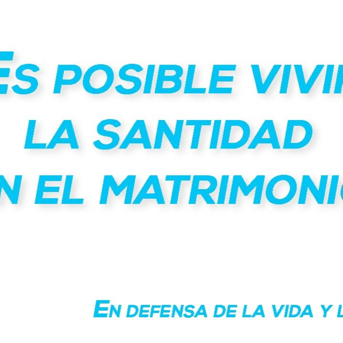 ES POSIBLE VIVIR LA SANTIDAD EN EL MATRIMONIO - Tema episode artwork