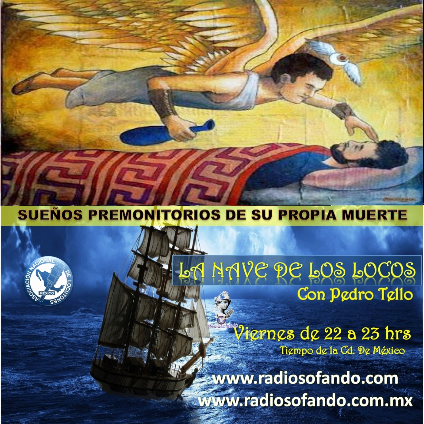 La Nave de los Locos_SUEÑOS PREMONITORIOS DE SU PROPIA MUERTE_29-11-24 episode artwork