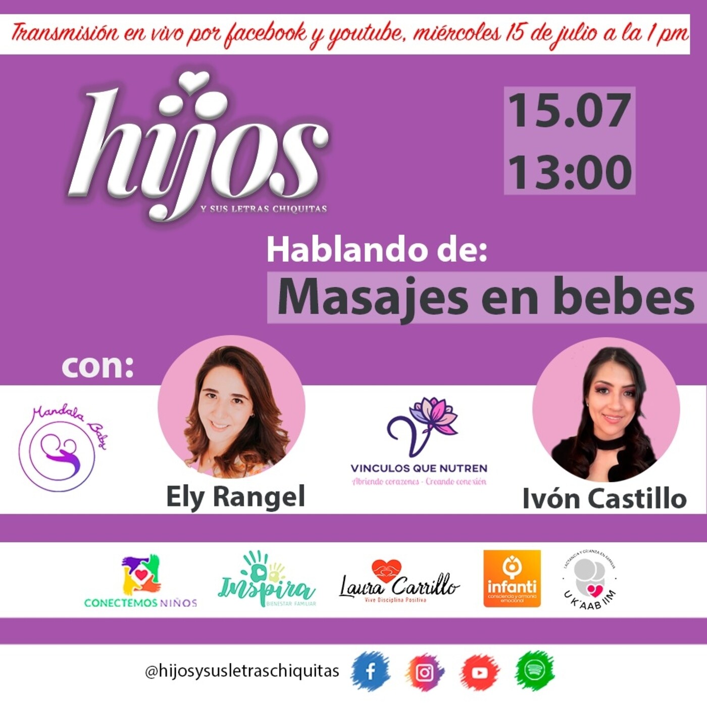 HIJOS Y SUS LETRAS CHIQUITAS