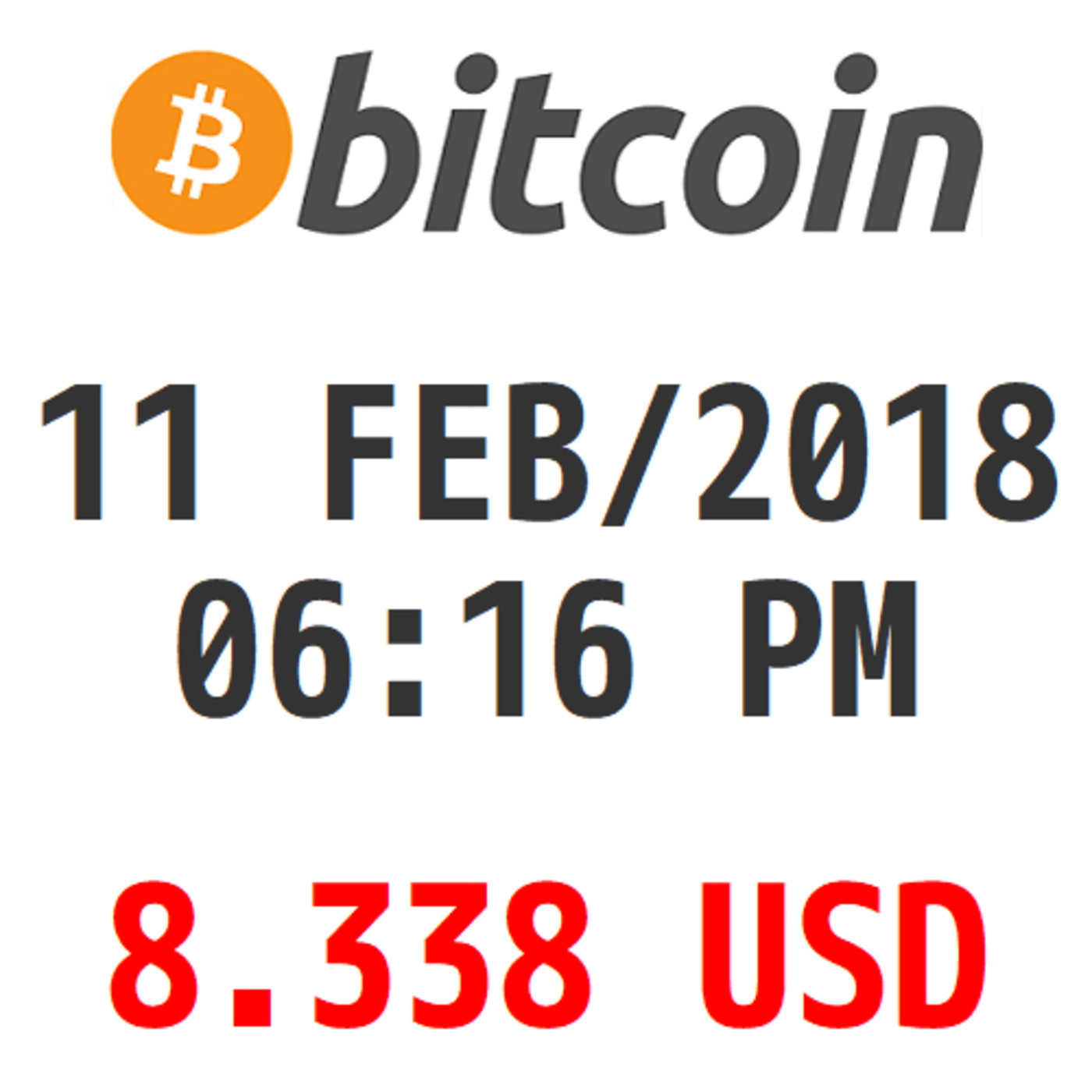 Bitcoin y Criptomonedas 11 FEB/2018 06:16 PM