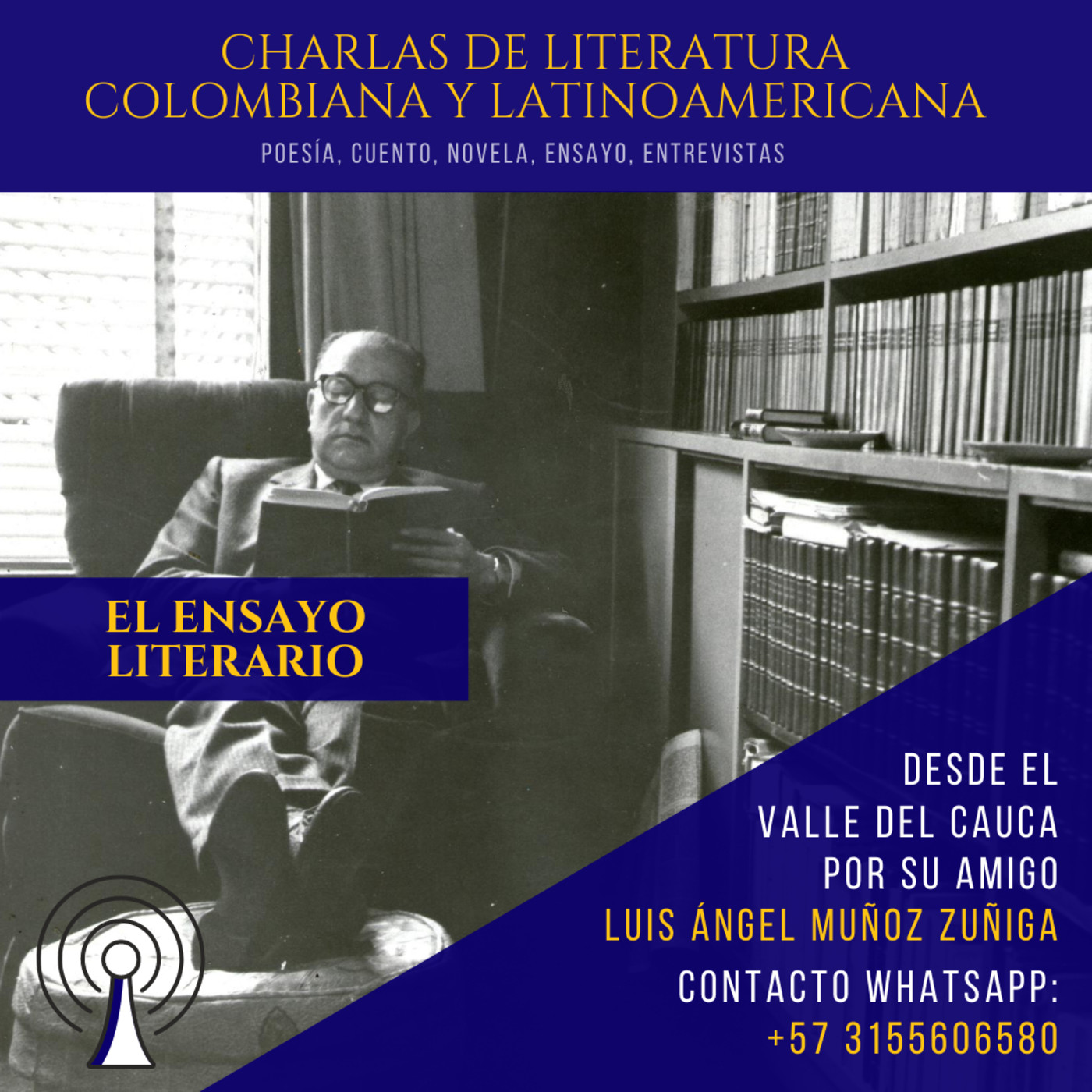 Charlas de literatura colombiana y latinoamericana