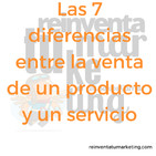 Las 7 diferencias entre la venta de un producto y un servicio